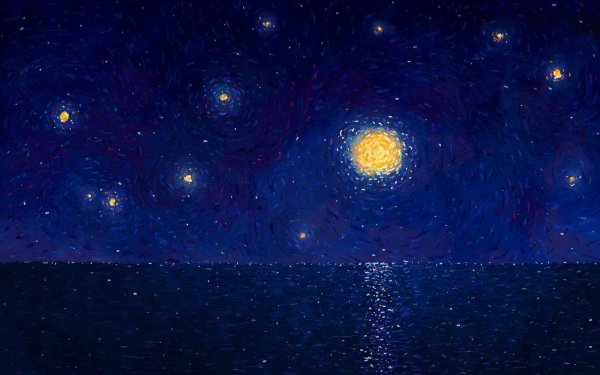 Ван Гог звездное небо