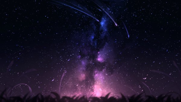 Фон небо звезды и космос