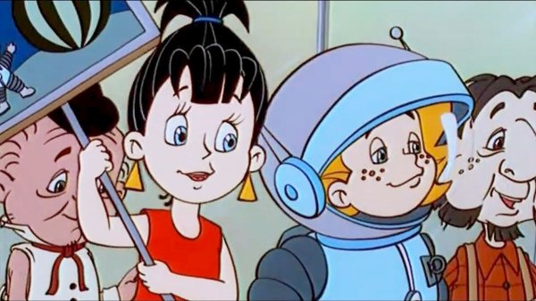Незнайка на Луне 2 мультфильм 1999