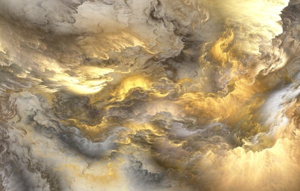 Золотые облака
