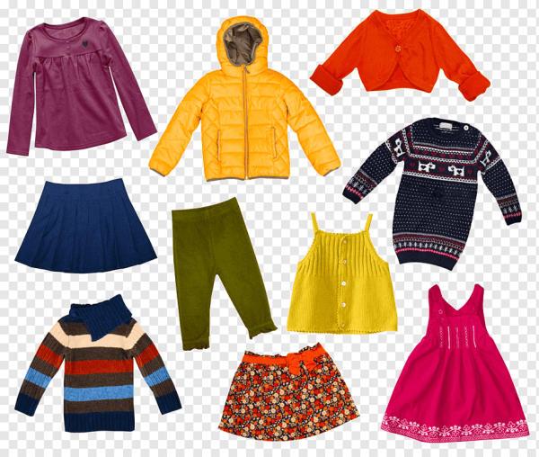 Предметы одежды для детей