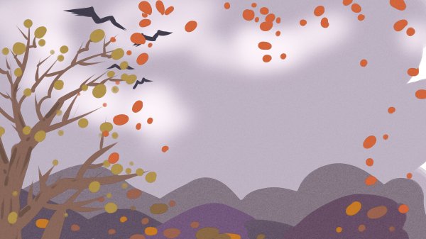 Осенний фон рисунок
