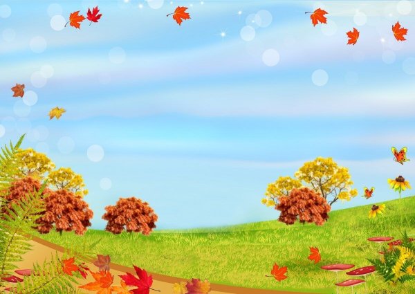 Осенняя Полянка для детей