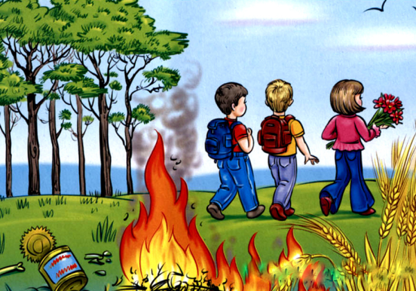 Пожар картинки для дошкольников