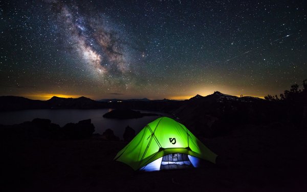 Палатка на природе звездное небо