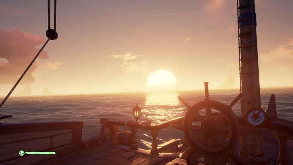 Sea of Thieves палуба корабля