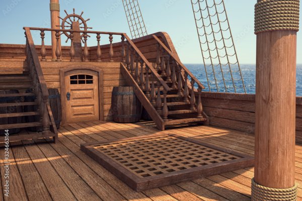 Палуба пиратского корабля