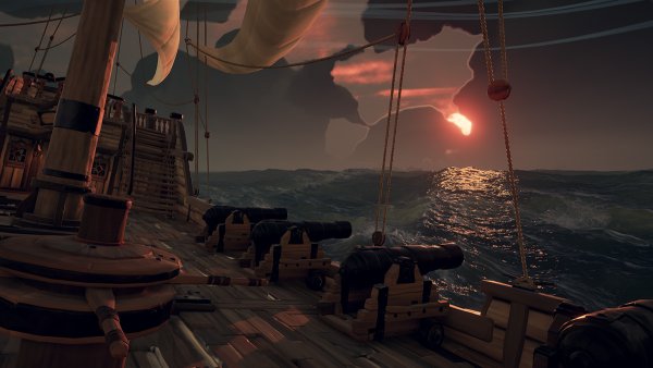 Sea of Thieves Фрегат палуба