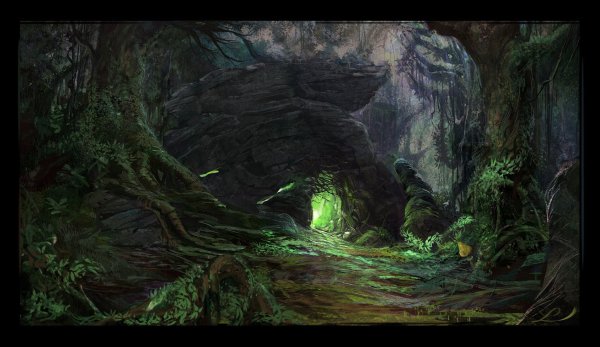 Подземный лес