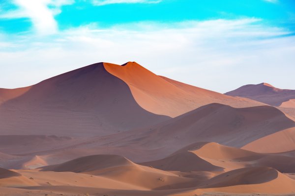 Намибия рельеф песчаные дюны