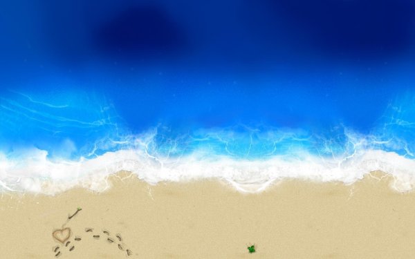 Море песок сверху