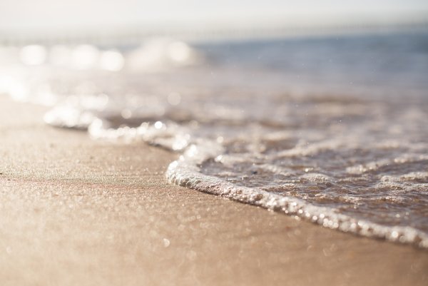 Пляж море песок