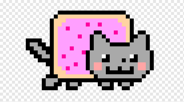 Кошка пиксель