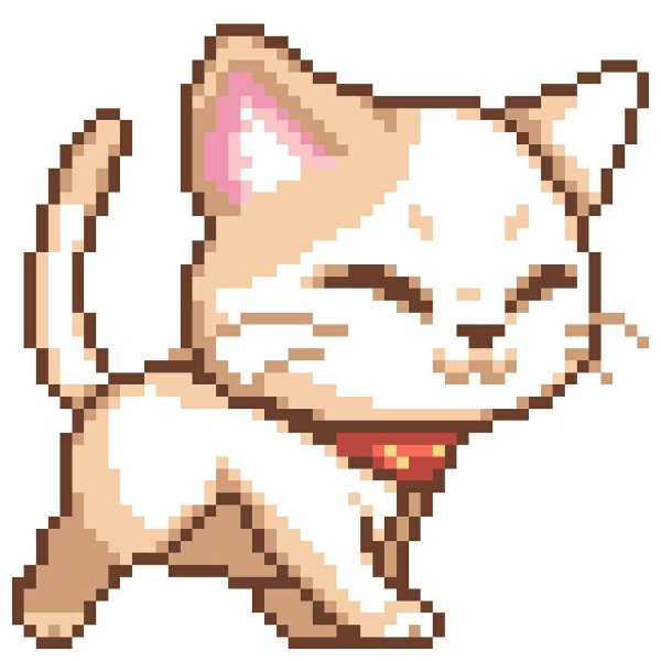 Кошка Pixel Art