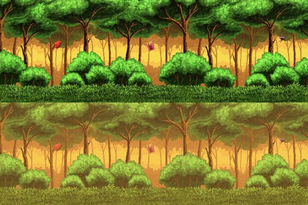 Пиксельный 2 пиксельный 2 д фон лес