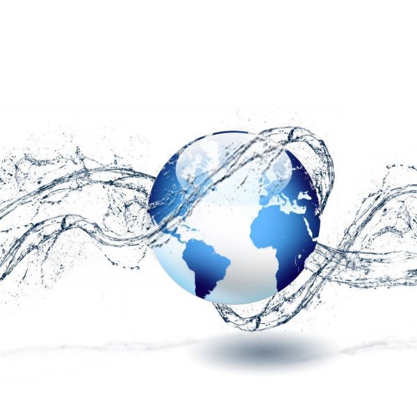 Земной шар вода