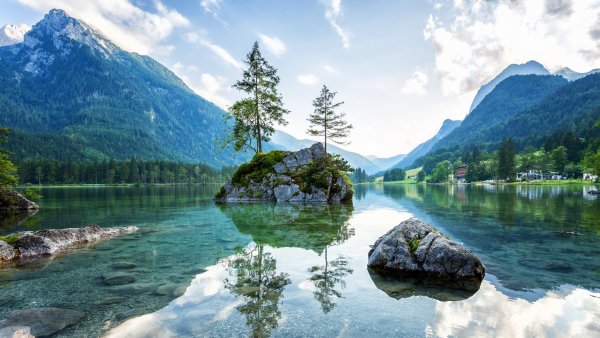 Озеро Хинтерзее Австрия