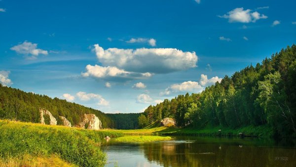 Природа Южного Урала лето