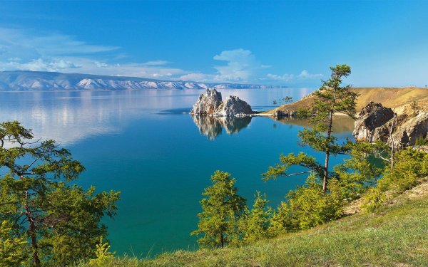 Сибирь озеро Байкал