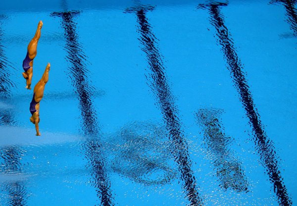 Прыжки в воду спорт