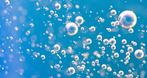 Фон пузыри под водой