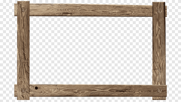 Простая деревянная рамка