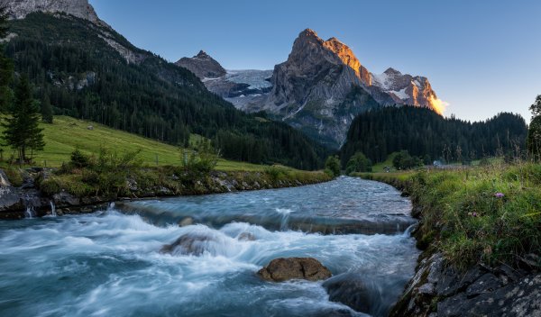 Горные реки Альп Италия