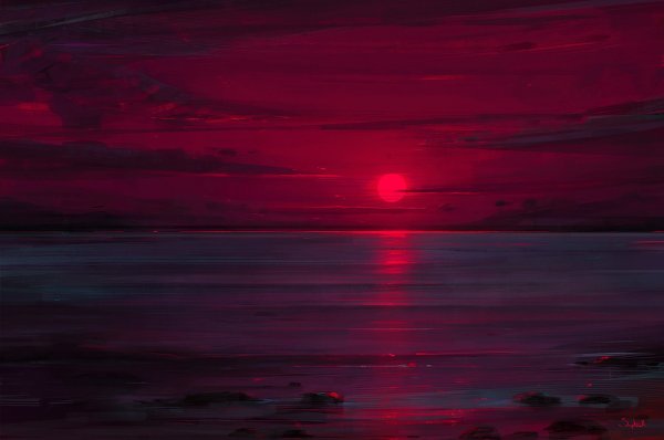 Рубиновый закат