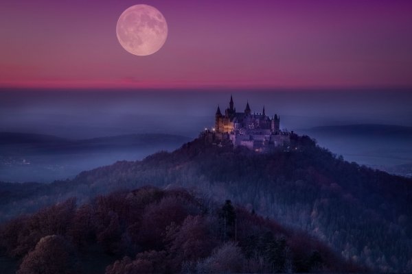 Гогенцоллерн замок Луна