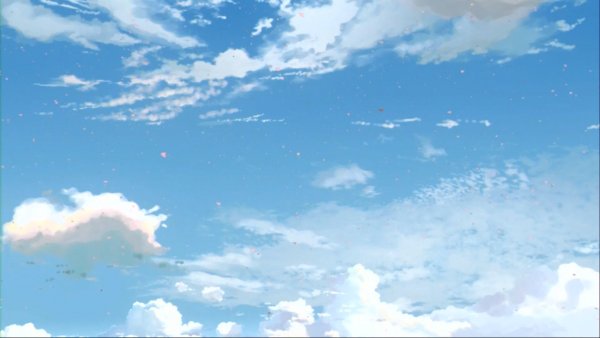 Облака из аниме