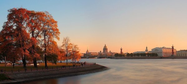 Осенний Петербург Нева