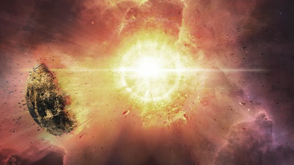 Взрыв сверхновой звезды