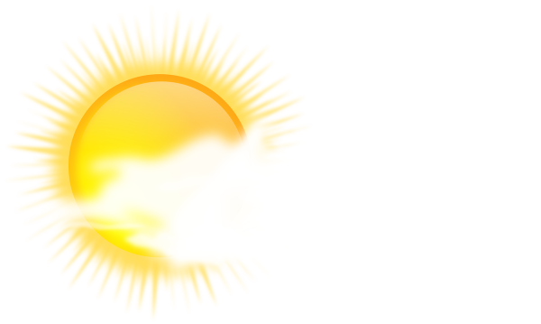 Солнце нарисованное на прозрачном фоне
