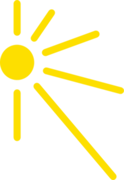 Лучики солнца вектор