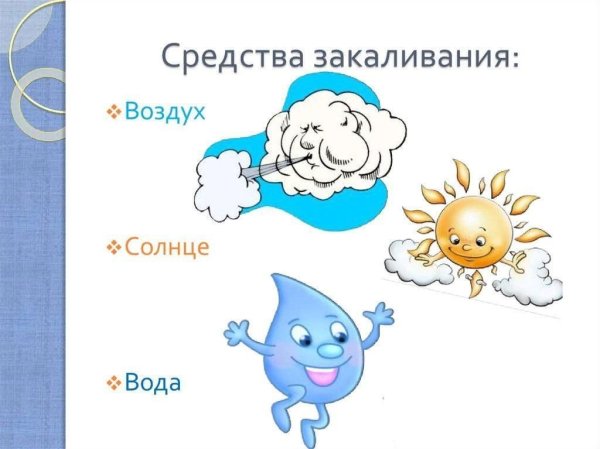 Солнце воздух и вода наши лучшие друзья