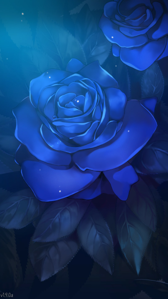 Фон темно синие розы