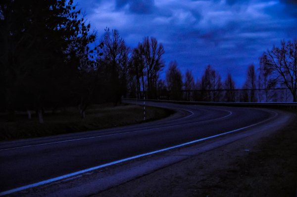 Дорога ночью