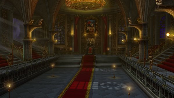 Вампирский Королевский Тронный зал