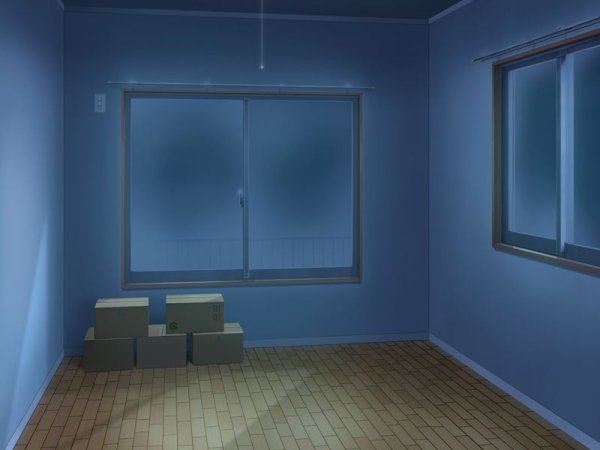 Пустая комната аниме