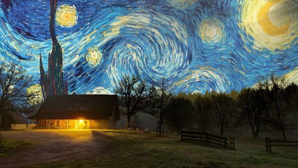 Эстетика Звездная ночь Ван Гога