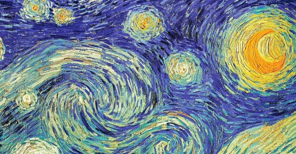 Импрессионизм Ван Гог Звездная ночь