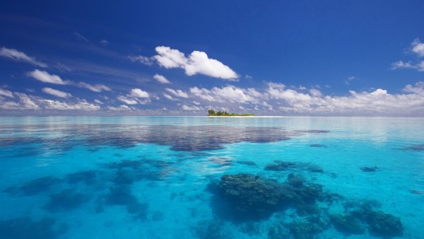 Мальдивы голубая Лагуна