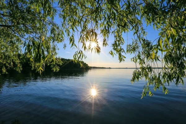 Солнце в озере