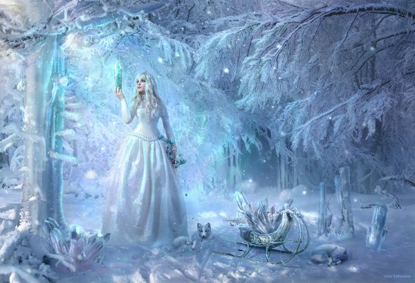 Зима волшебство