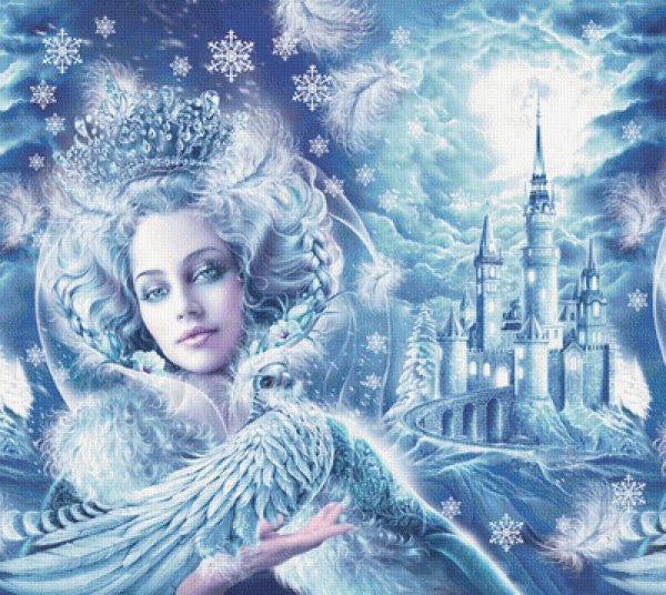 Инна Кузубова иллюстрации Снежная Королева