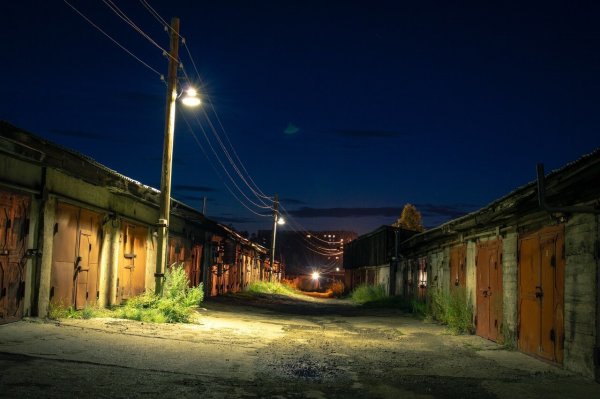 Ночная улица Россия