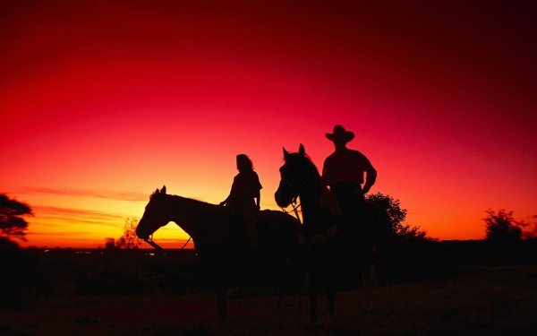 Техас ранчо Ковбои