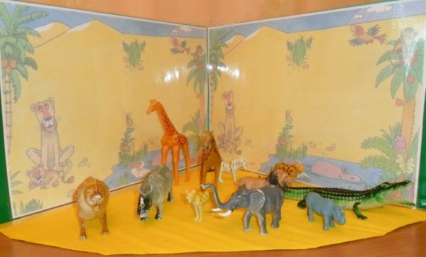 Макет зоопарка для детского сада
