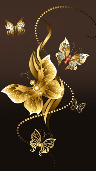 Золотая бабочка