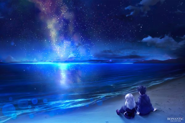 Море ночь звезды